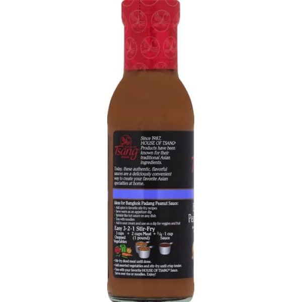 House of Tsang Bangkok Peanut Sauce 11.5 Oz - Image 4