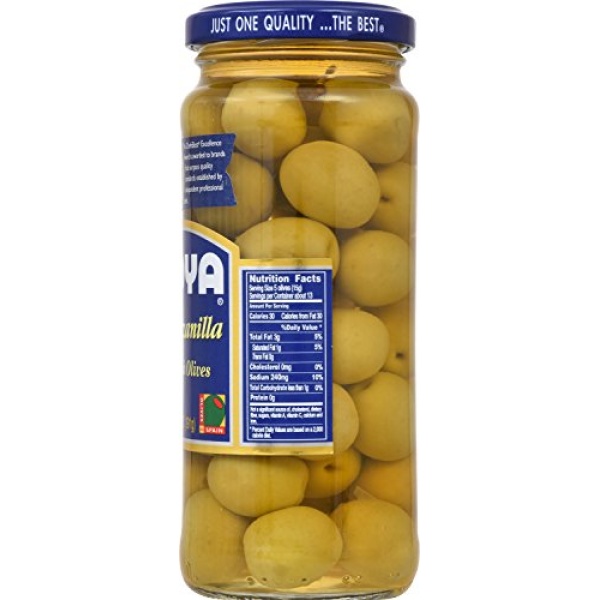 Goya Manzanilla Spanish Olives 6.75 oz - Image 3