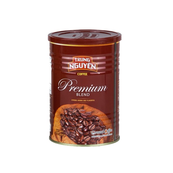 Trung Nguyen Premium Blend Ground Coffee 15 oz - Image 1
