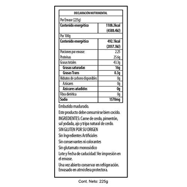 Palacios Chorizo 7.9 oz - Image 6