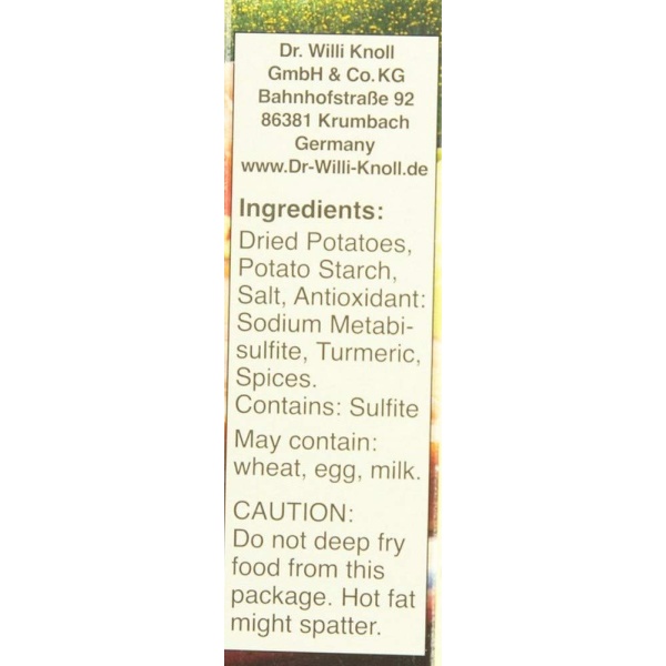 Dr. Willi Knoll 12 Potato Dumpling Mix 10oz - Image 3