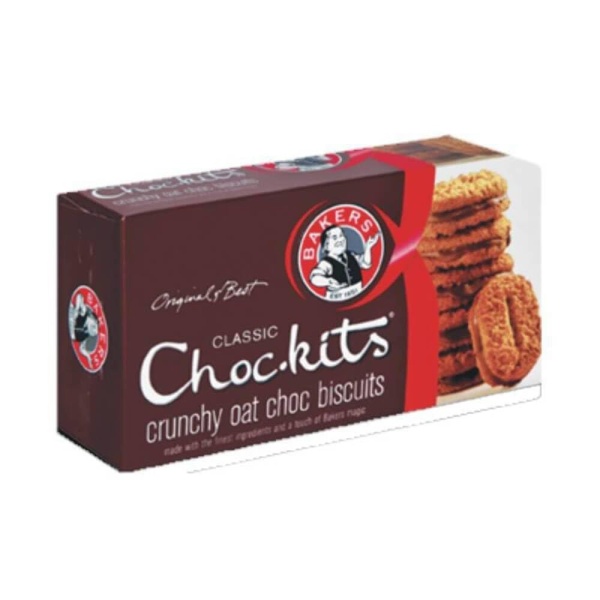 Choc-kits Crunchy Oat Biscuits - Image 1
