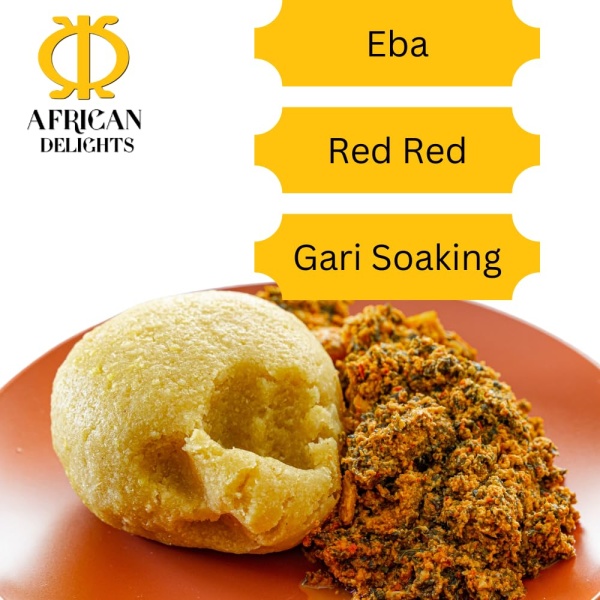 African Delights Ghana White Gari 1lbs - Image 6