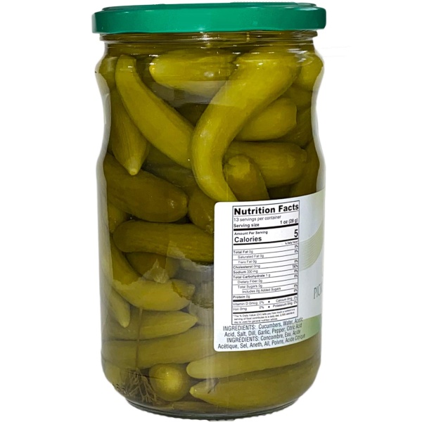 Zarrin Pickled Midget Cucumber 22 oz - Image 5