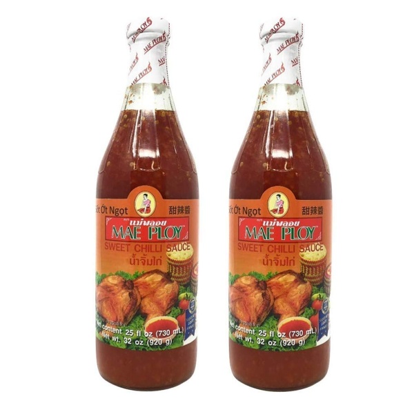 Mae Ploy Sweet Chilli Sauce 25 fl oz (Pack of 2) - Image 1