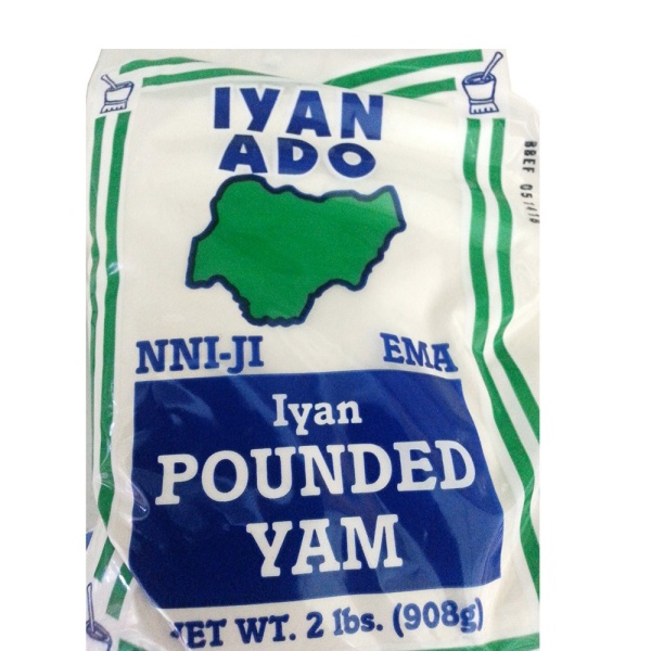 Iyan Ado Pounded Yam 2lbs - Image 1