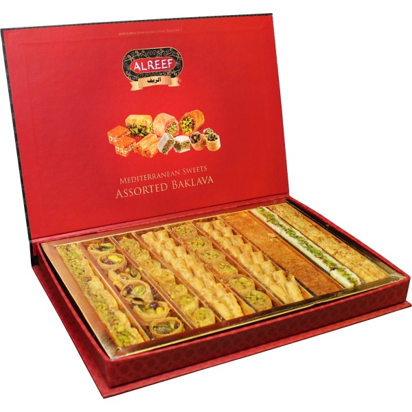 Alreef Assorted Mediterranean Baklava 800g - Image 1