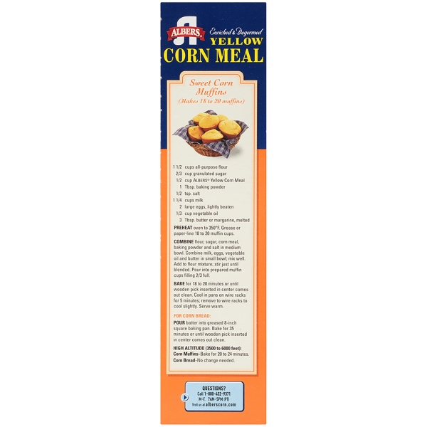 Albers Yellow Corn Meal 40oz - Image 3