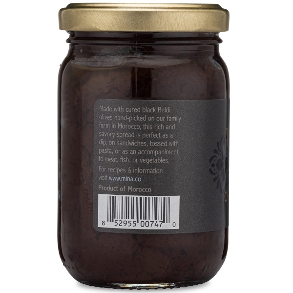 Mina Black Olive Spread 200g - Image 6