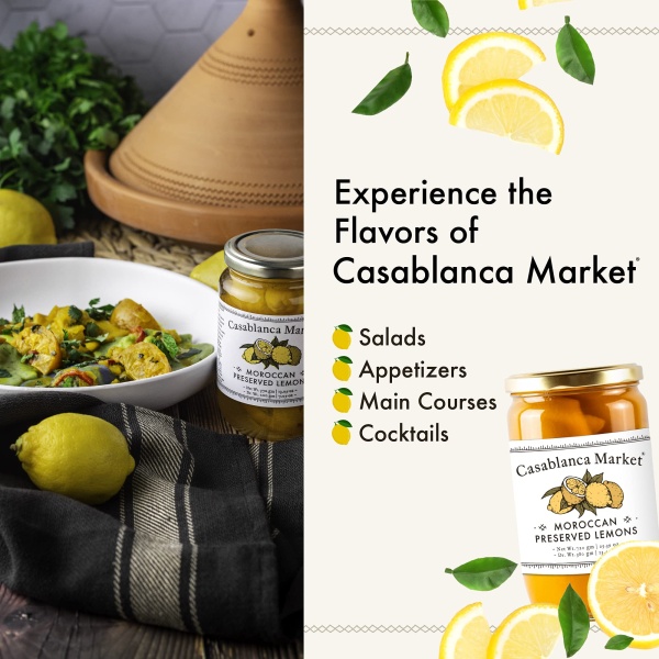 Casablanca Market Moroccan Preserved Lemons 13 oz - Image 4