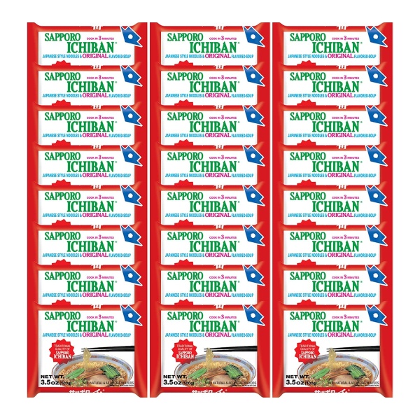 Sapporo Ichiban Ramen Noodles (Pack of 24) - Image 1