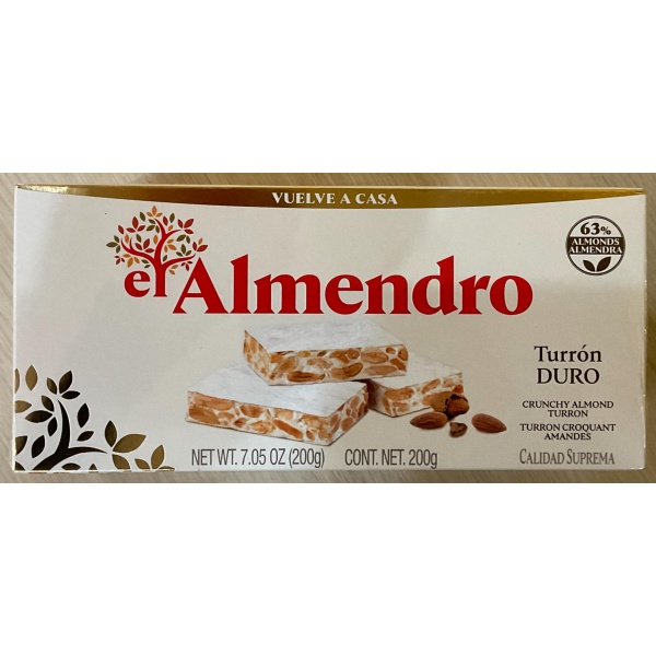El Almendro Turron Duro 200g - Image 1