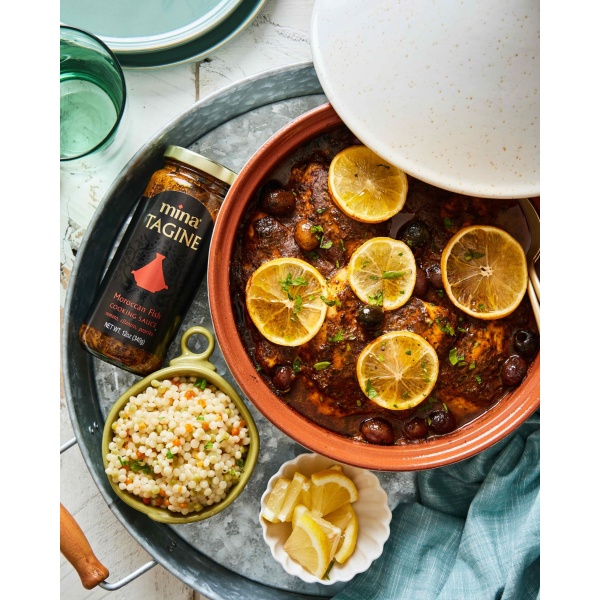 Mina Tagine Moroccan Fish Simmer Sauce Sauce 12 oz - Image 2