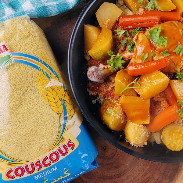 Baraka Original Moroccan Couscous 2.2lb - Image 3